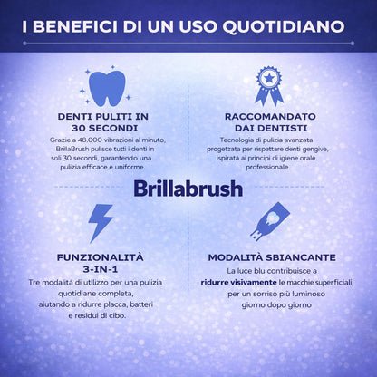 Brillabrush™  - Spazzolino Innovativo